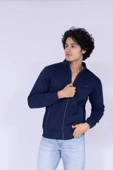 Solid Navy Blue jacket